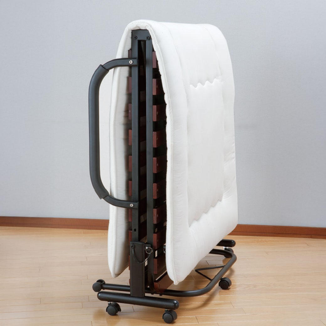 天然木すのこ折りたたみベッド セミダブル｜ファミリー・ライフ公式通販