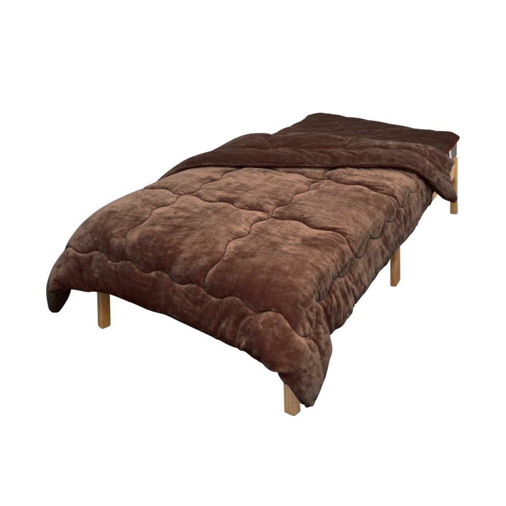 ファミラ 5層構造トリプルウォームぽかぽか 毛布布団セット  掛布団+敷パット  セミダブル