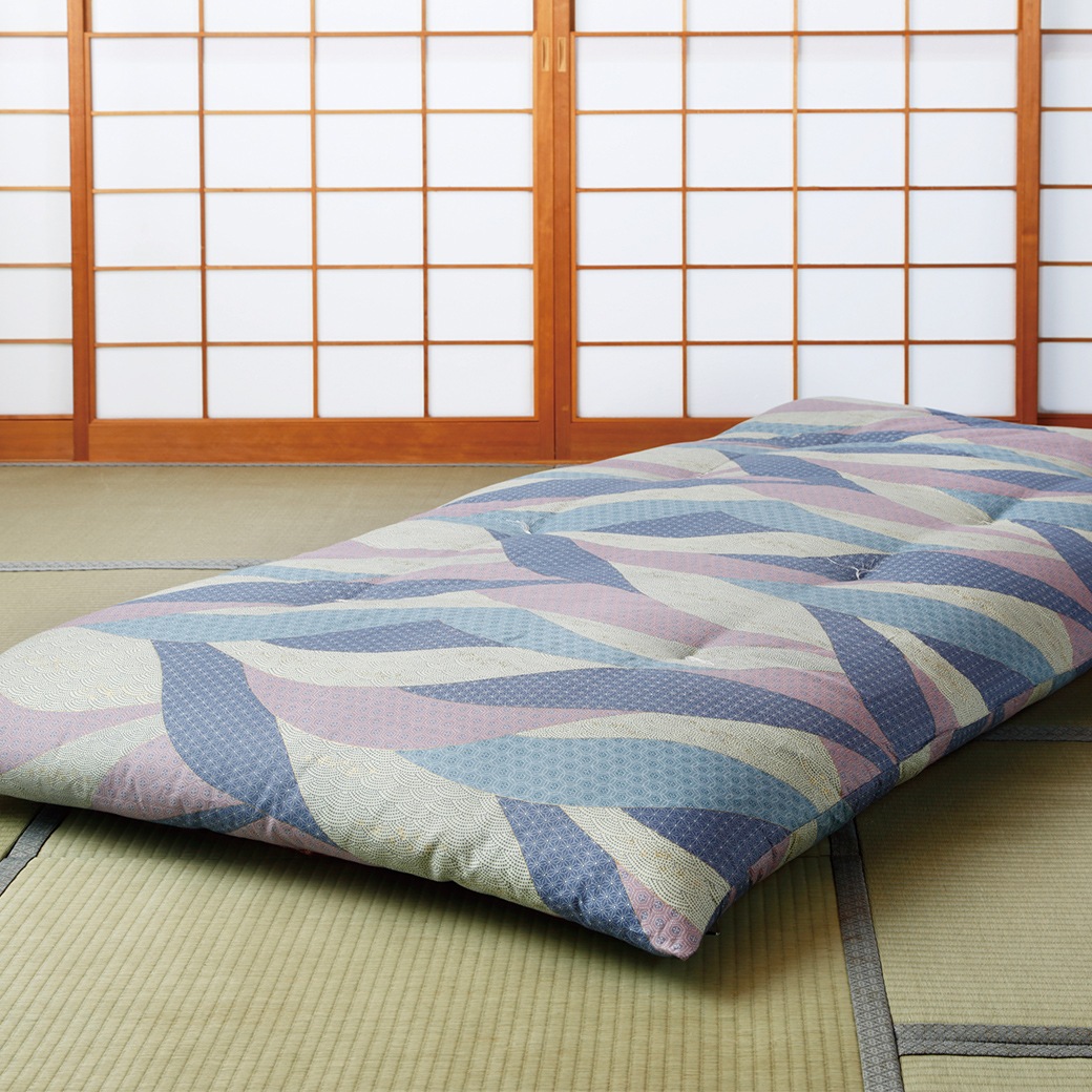 日本製 手作り綿わた軽量敷布団 シングル 102×203cm｜ファミリー