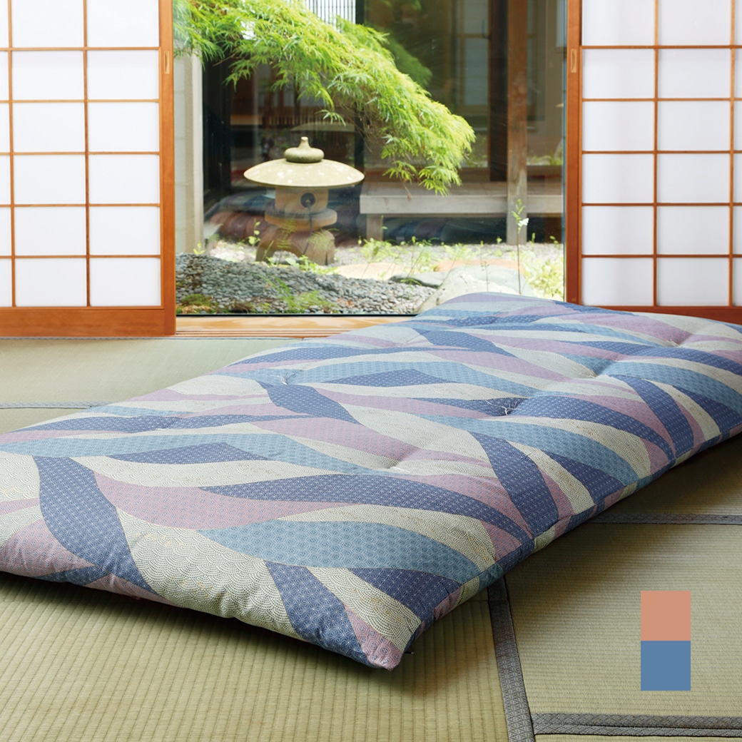 日本製 手作り綿わた軽量敷布団 シングル 102×203cm｜ファミリー