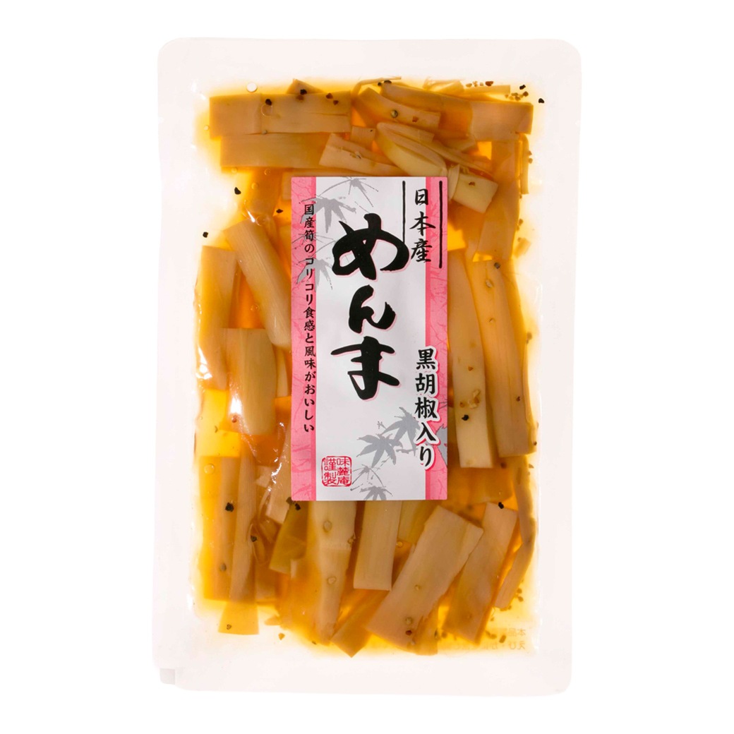日本産 めんま黒胡椒入り