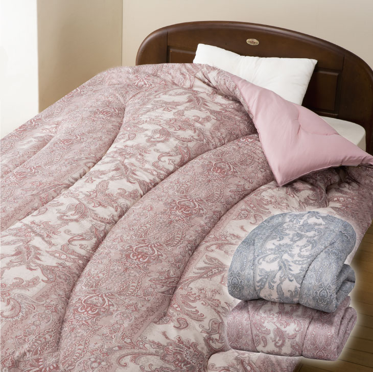 日本製 シンサレートUltra高機能中綿使用蓄熱シート入り掛布団EX ダブル