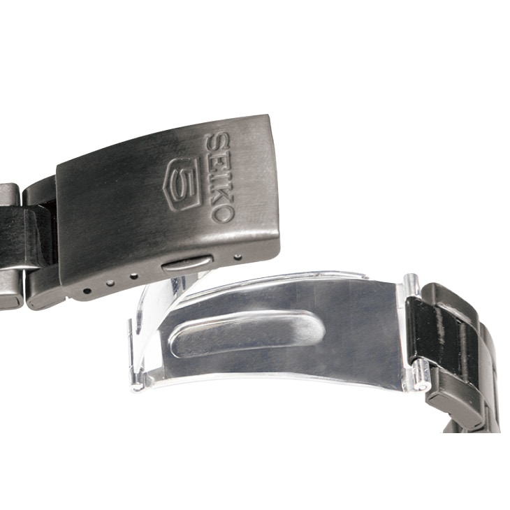 SEIKO セイコー5 自動巻き腕時計 黒い稲妻 SZEN008