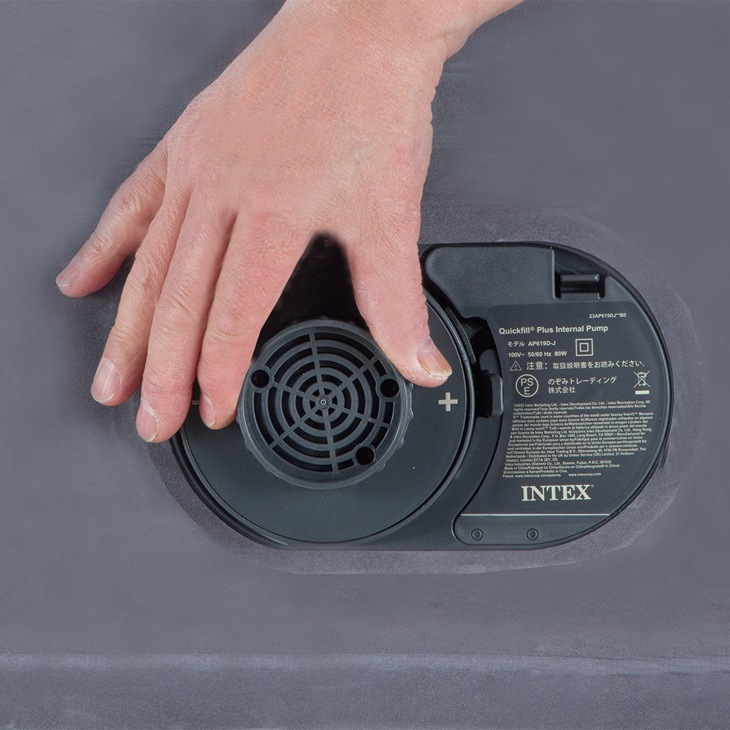 インテックス社製 電動エアーベッドⅣ シングル