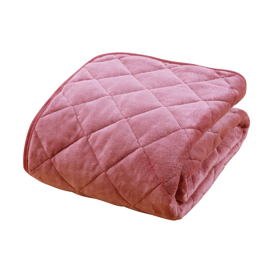 ファミラ 5層構造トリプルウォームぽかぽか 毛布布団セット 掛布団+敷パット ダブル