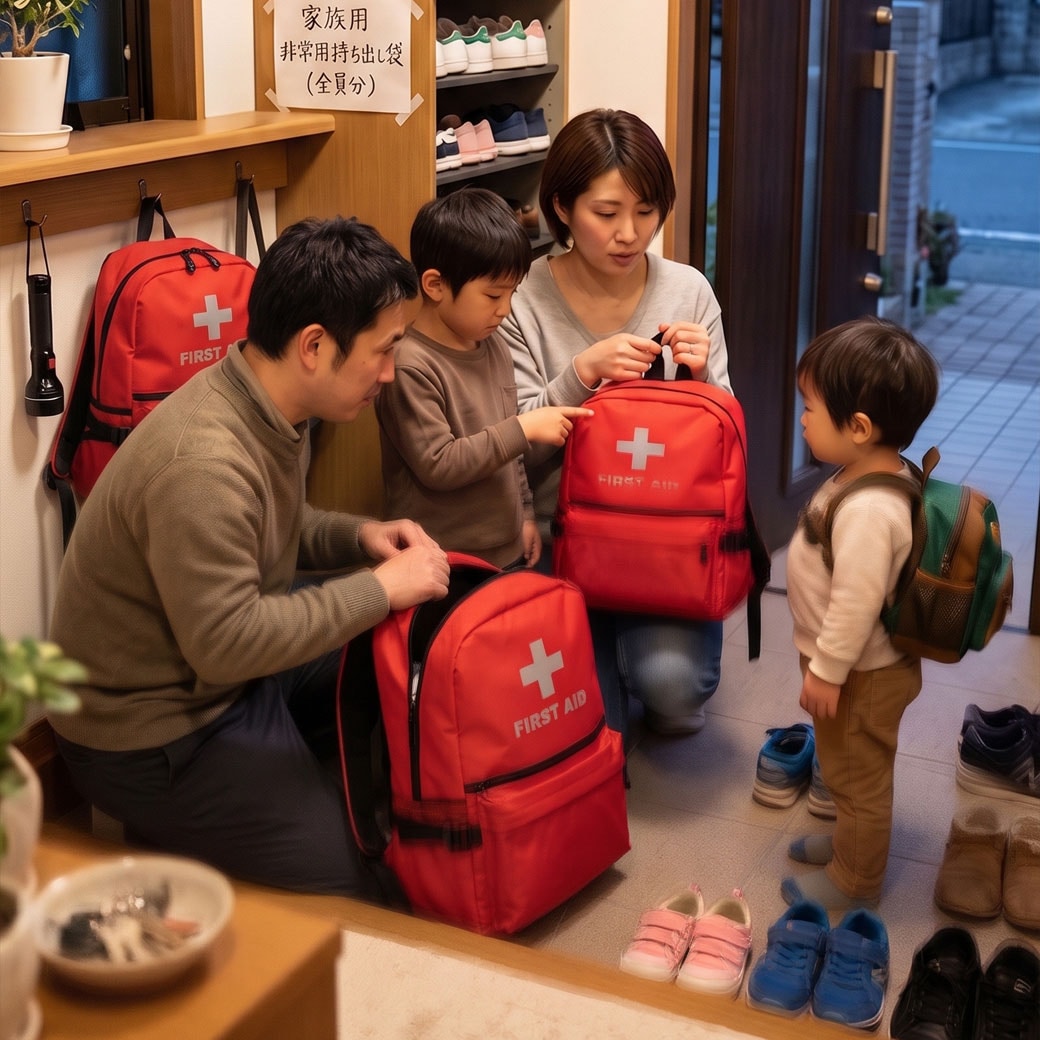 防災士が選んだオリジナル防災用品30点セット｜ファミリー・ライフ公式通販