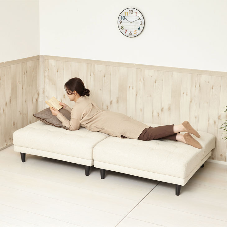 離せるリクライニングソファベッド