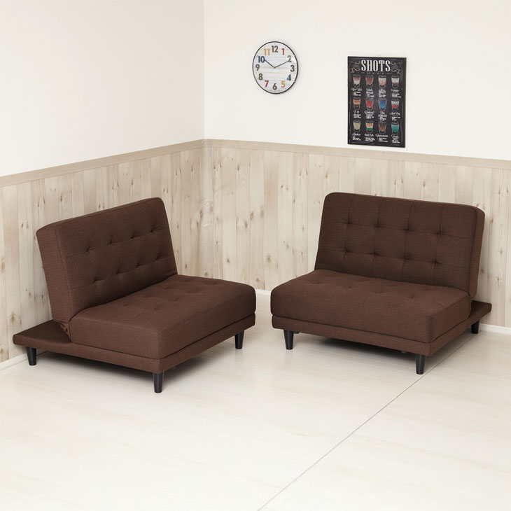 離せるリクライニングソファベッド