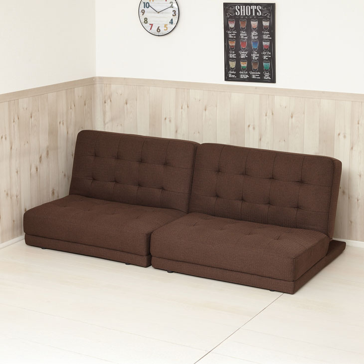 離せるリクライニングソファベッド