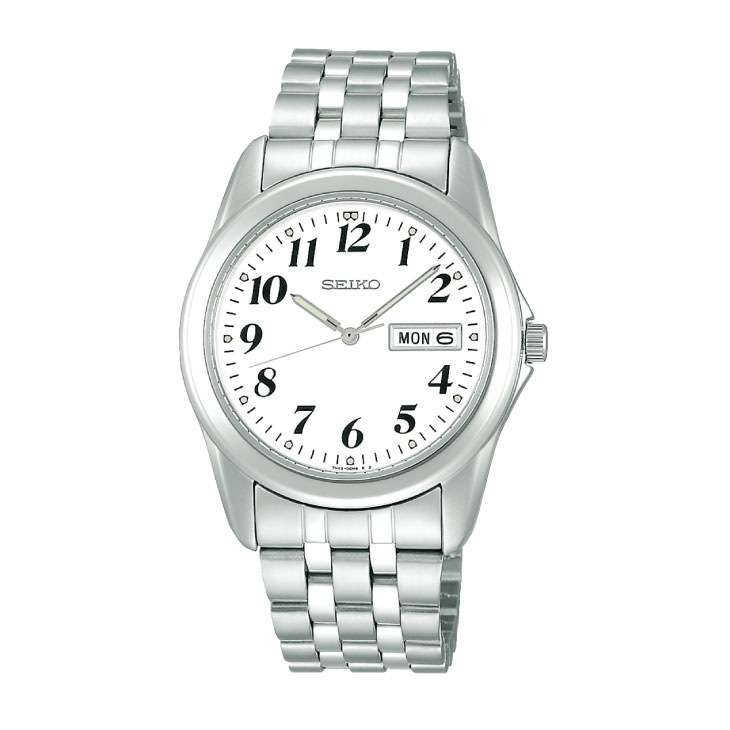 SEIKO SPIRIT クォーツ メンズ腕時計 セイコー ゴールドカラー