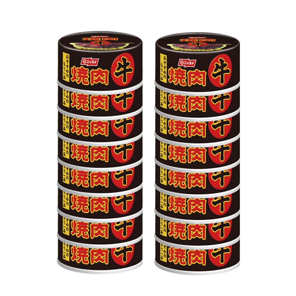 ニッスイ 牛焼肉缶 85g×16缶