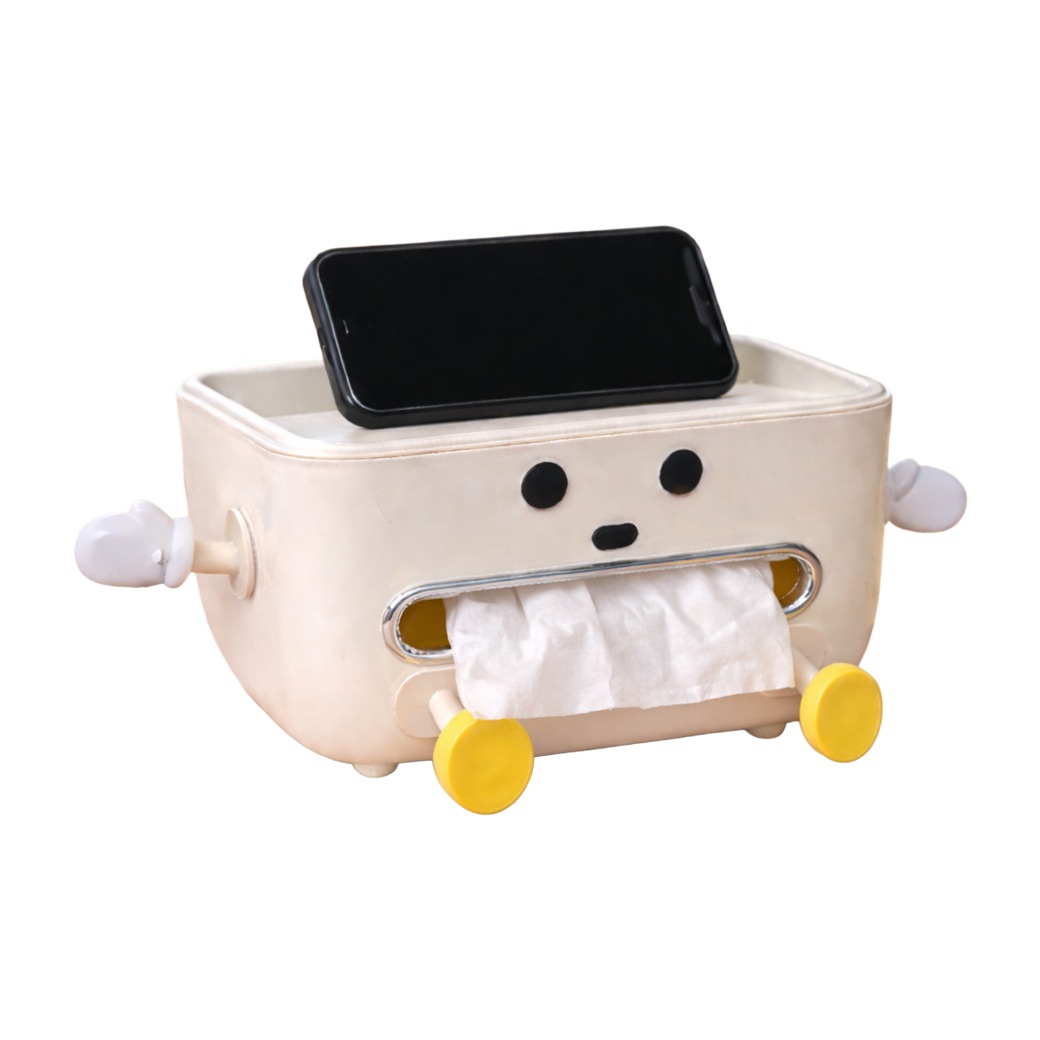 おすわりティッシュくん
