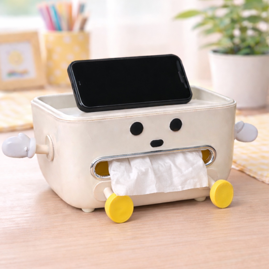 おすわりティッシュくん