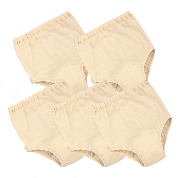 日本製 消臭効果あり さわやか安心パンツ5枚組 同サイズ