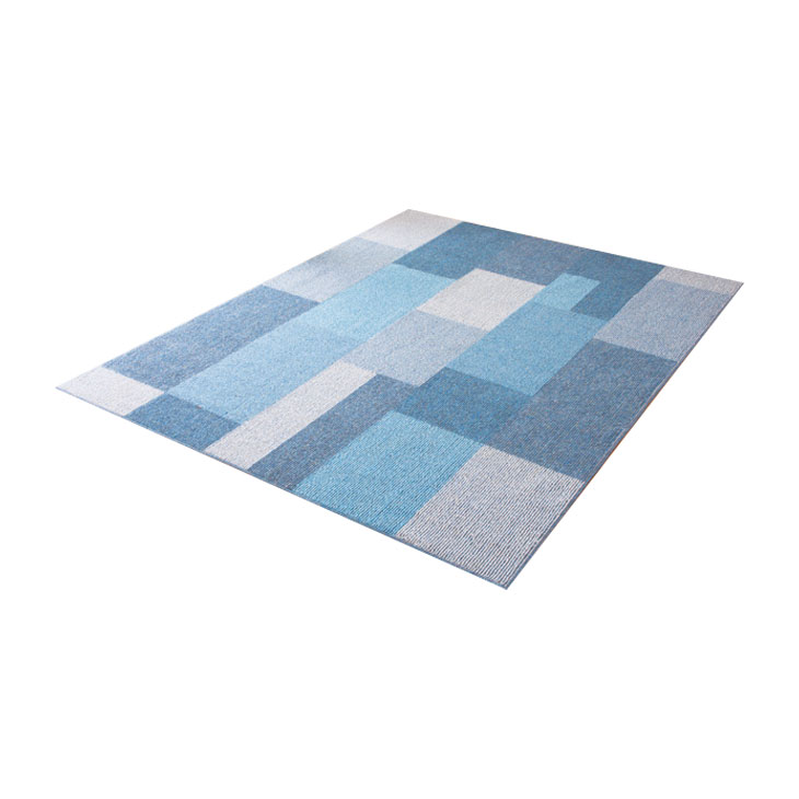 日本製 ウール混洗えるラグ 130×185cm