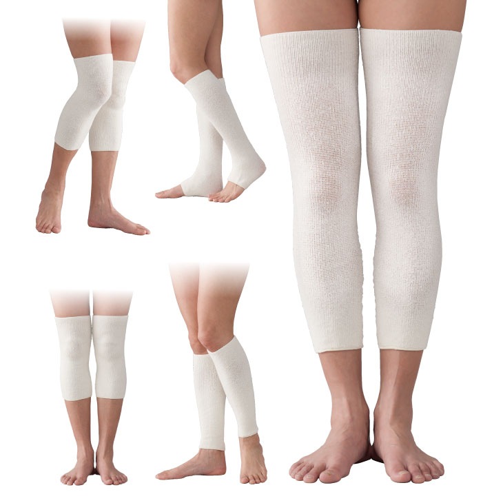 日本製 シルク混のび楽マルチサポーター 3足6枚組