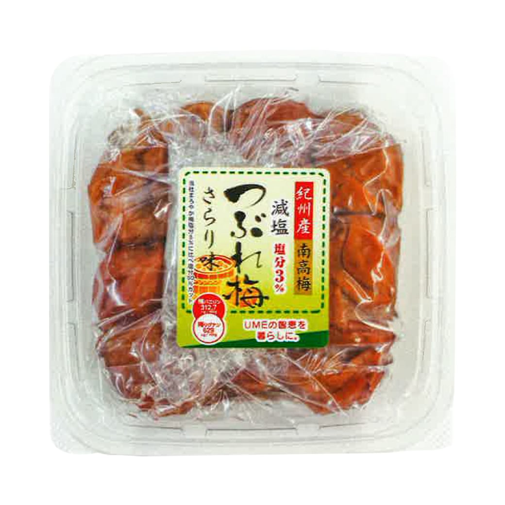 減塩紀州南高梅 つぶれ梅塩分3% 1,080g 270g×4パック