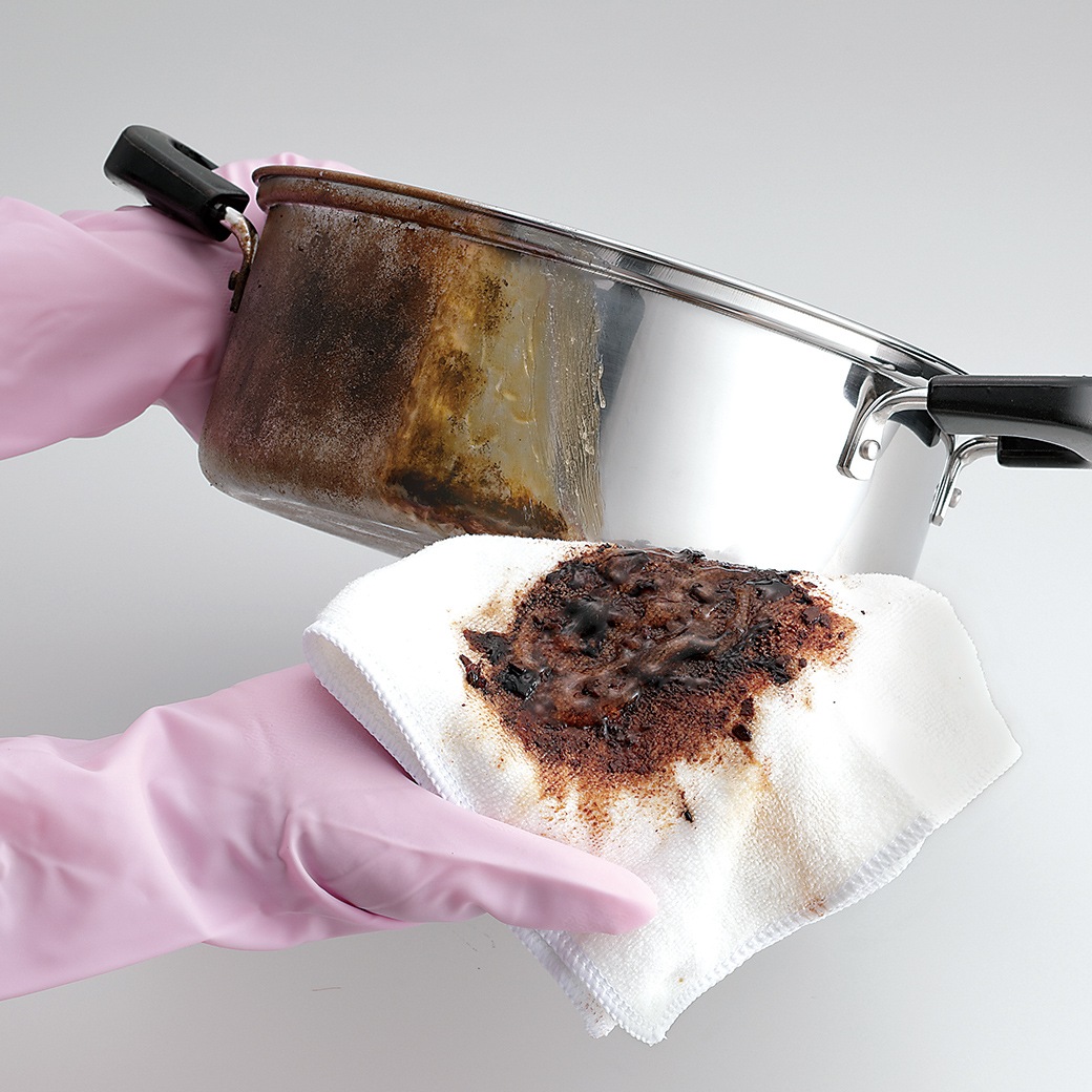 コゲ取り名人 ガス火用2本組