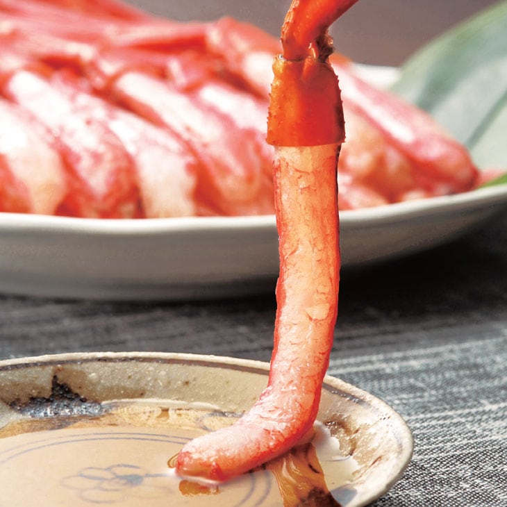 お刺身紅ずわい蟹脚むき身 1.6kg