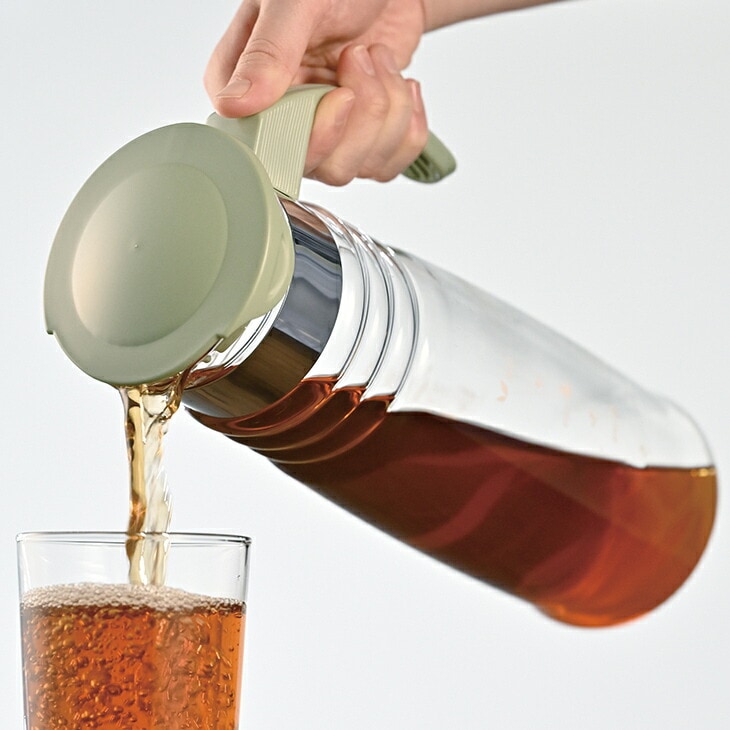 HARIO ハリオ かご網付き水出し茶ポット 1.2L