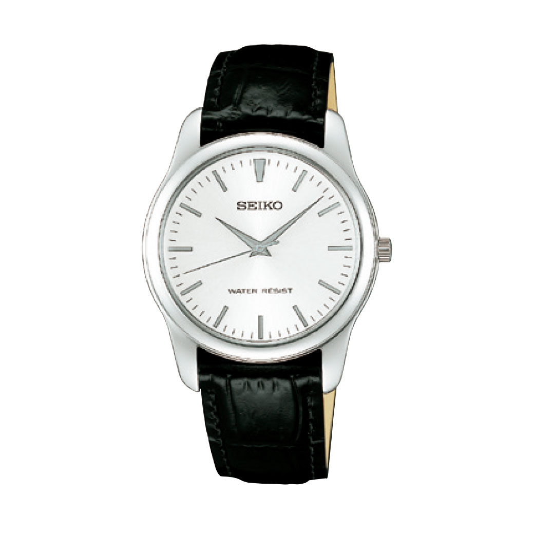 SEIKO セイコー 本革クオーツ 紳士用ウォッチ SCXP｜ファミリー