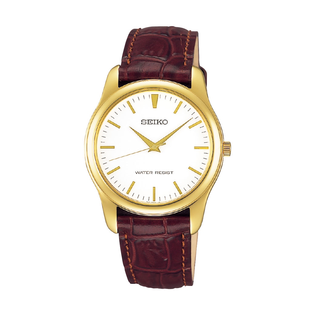 SEIKO セイコー 本革クオーツ 紳士用ウォッチ SCXP｜ファミリー