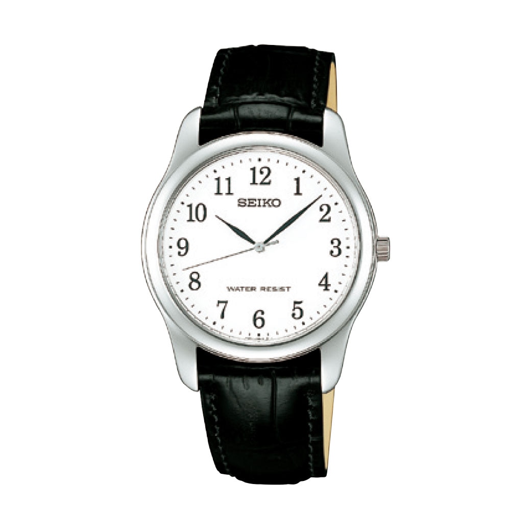 SEIKO セイコー 本革クオーツ 紳士用ウォッチ SCXP｜ファミリー