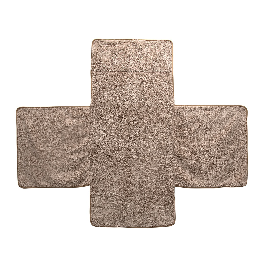 極暖 包み込まれるチェアカバー 2枚組