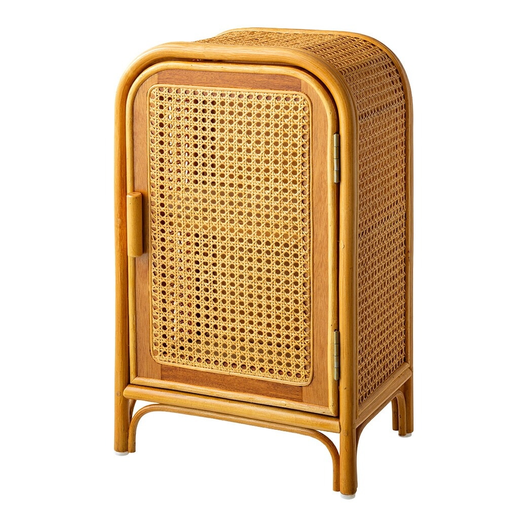 天然籐かごめ編みキャビネット｜ファミリー・ライフ公式通販