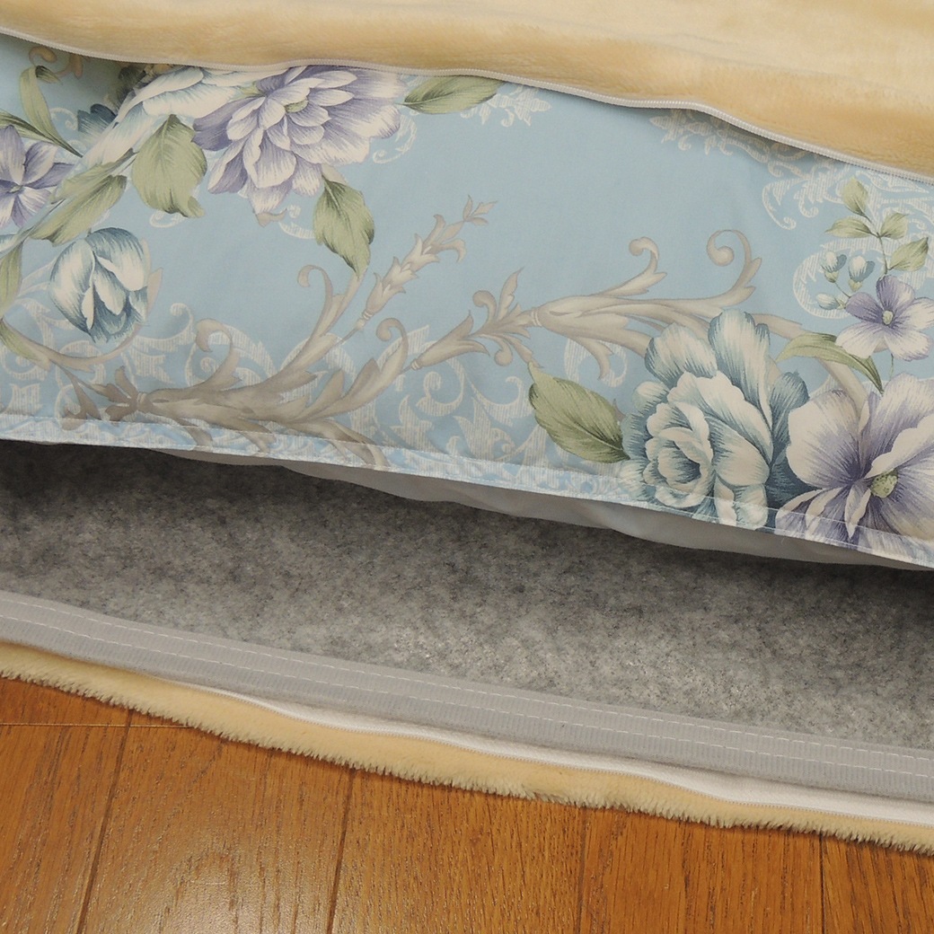 節電対策！万能アルミシート入り簡易シート 掛カバー用ダブル