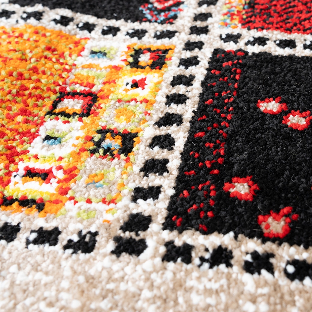 トルコ製ウィルトン織カーペット アンタルヤ 133×190cm｜ファミリー