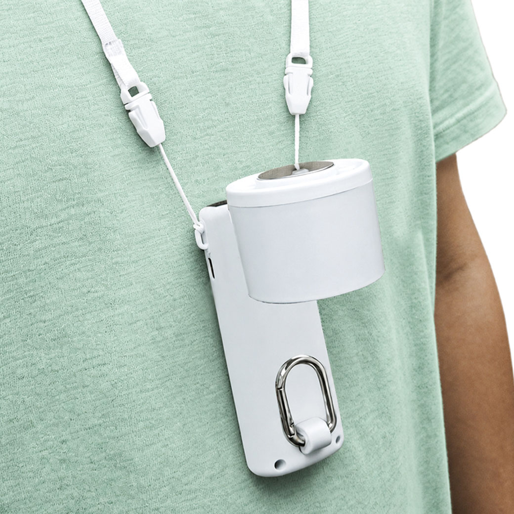 充電式ハンディーファン2個組 冷却プレート付き