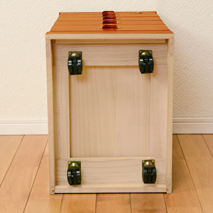 天然木書類整理チェスト 9段