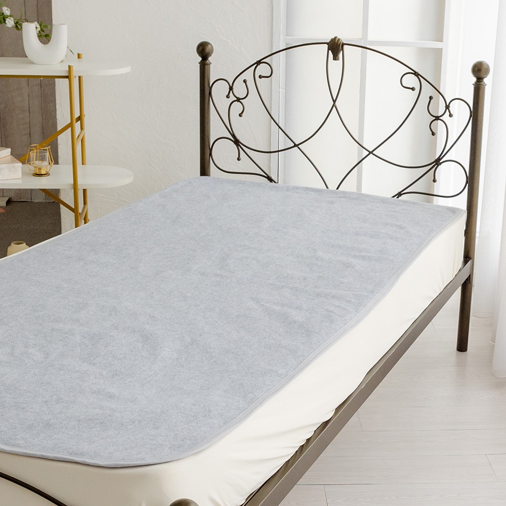 節電対策！万能アルミシート入り簡易シート 敷パッド用シングル