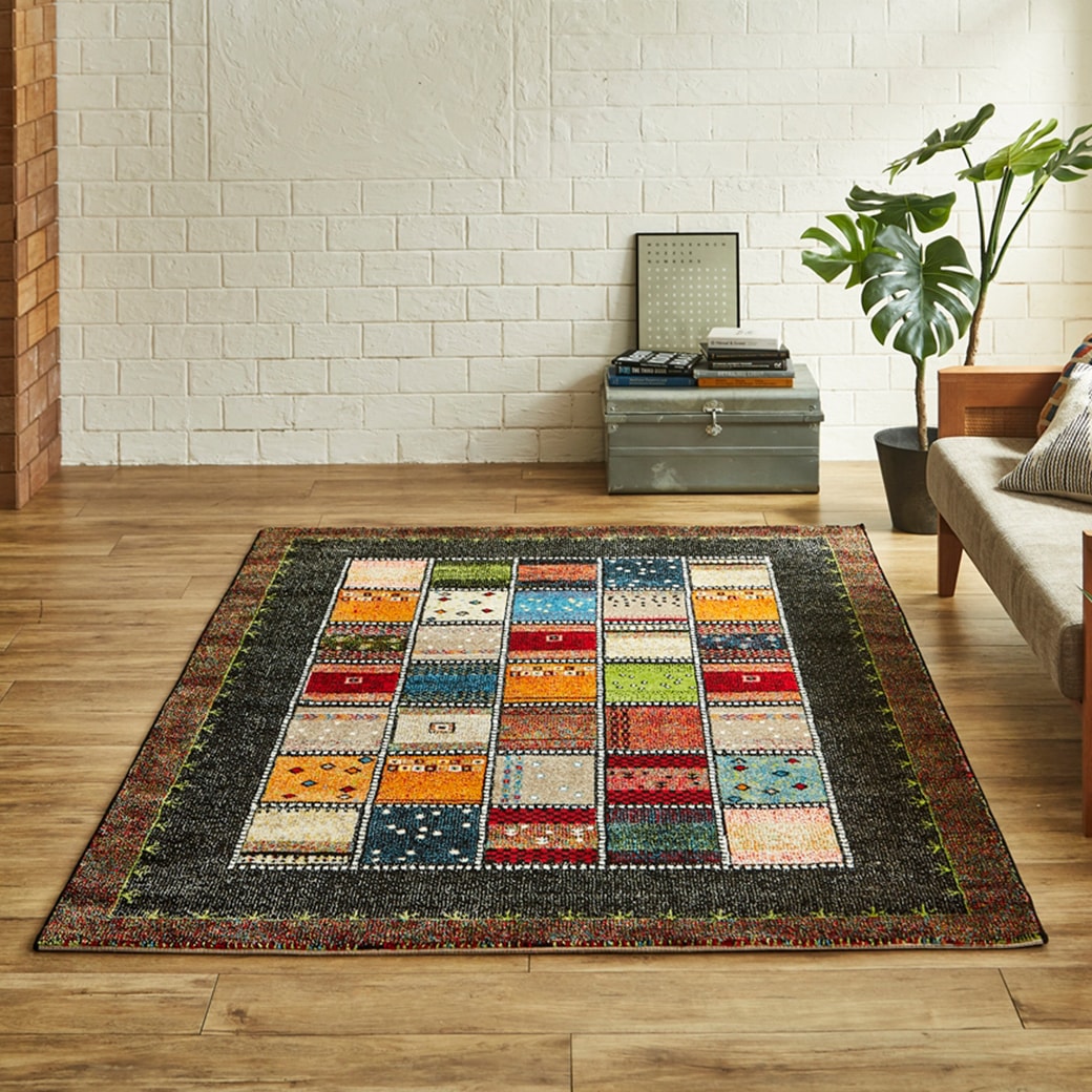 トルコ製ウィルトン織カーペット アンタルヤ 160×230cm｜ファミリー