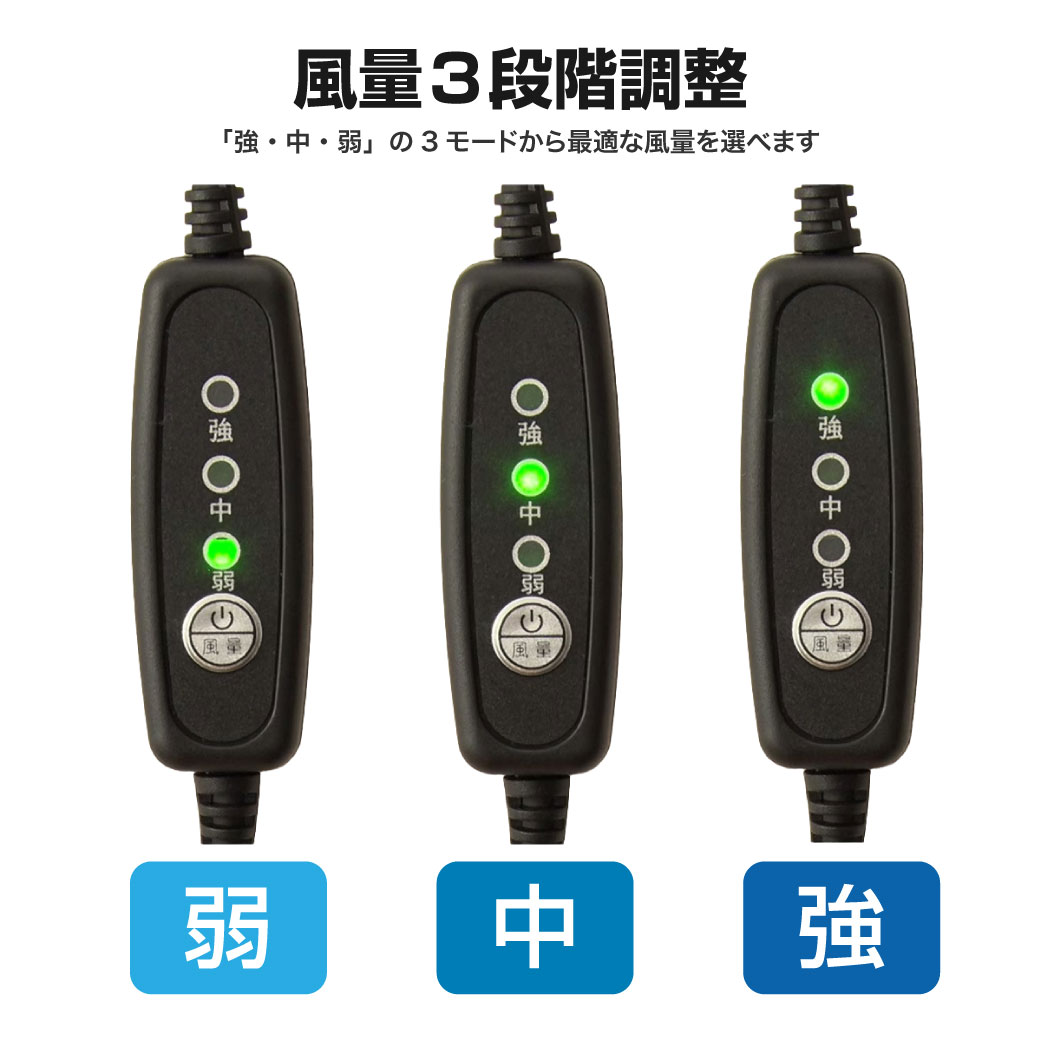 ファミラ クールファンベスト ACアダプター モバイルバッテリー付き