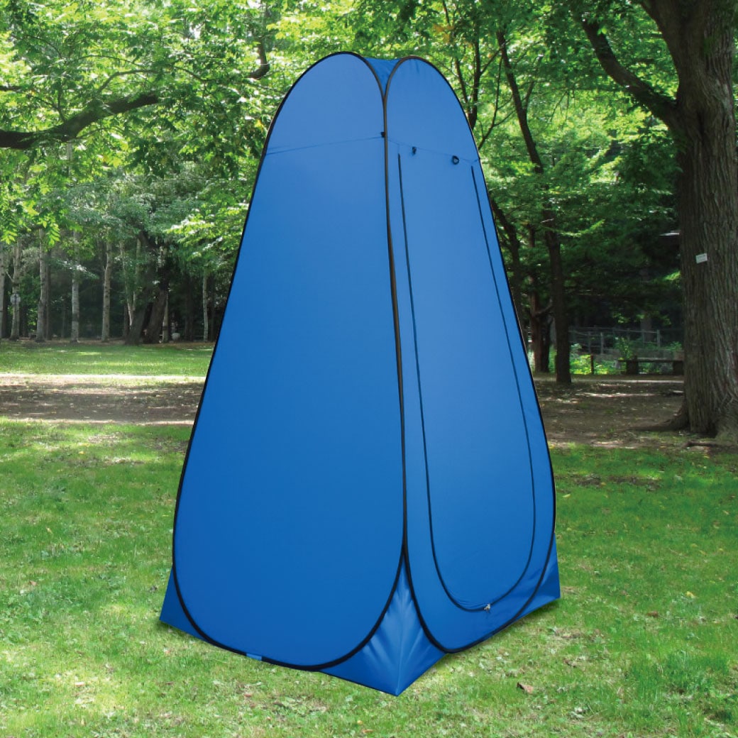 防災士が監修したワンタッチ式ルームテント＆折りたたみトイレDX