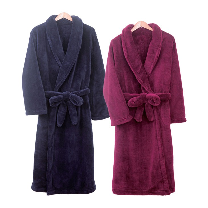 スーパーソフト マイクロファイバーガウン2枚組