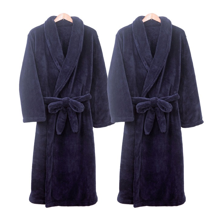 スーパーソフト マイクロファイバーガウン2枚組