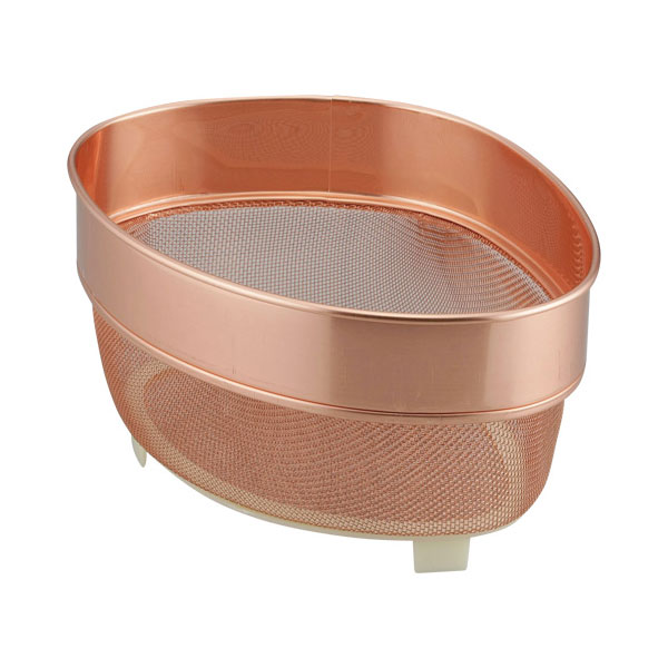 純銅製アミ三角コーナー