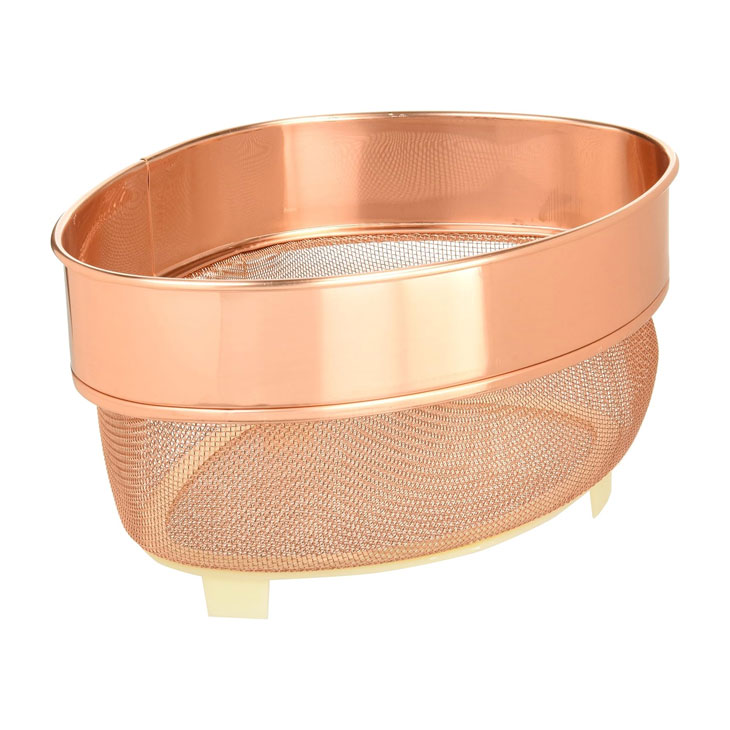 純銅製アミ三角コーナー