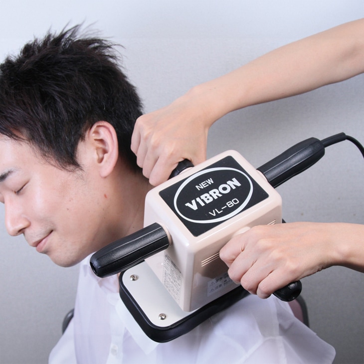日本製 床屋さんのマッサージ器 ニュービブロン｜ファミリー・ライフ