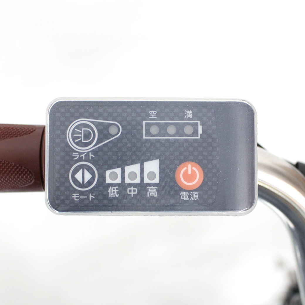 ノーパンク ロータイプ電動アシスト三輪自転車 MG-TRM18APN