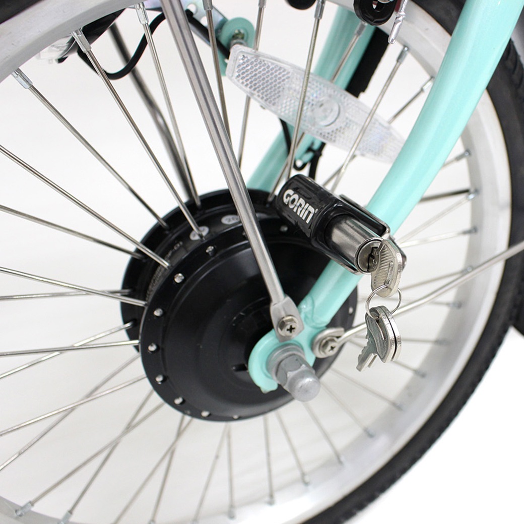 ノーパンク ロータイプ電動アシスト三輪自転車 MG-TRM18APN