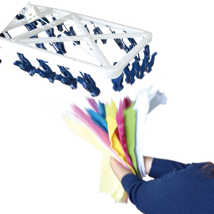 ローラー付らくとりハンガー2個組