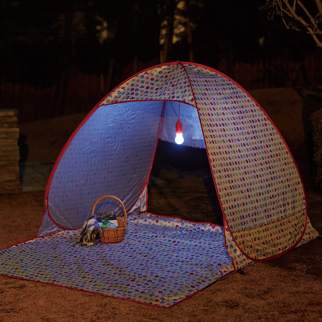 どこでも吊せるLEDライト 4個組