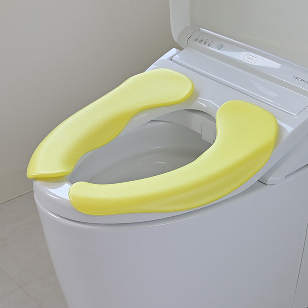 拭けるらくらく便座クッション3D