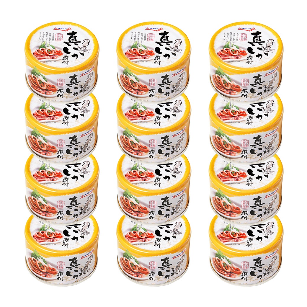 極洋 国産真いか煮付け 135g×12缶