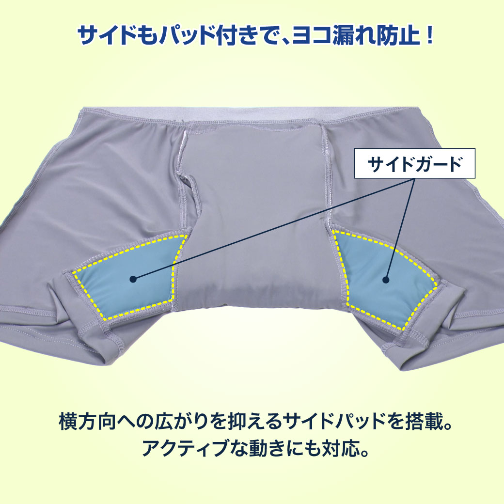 ファミラ 接触冷感ボクサーパンツ さわやか安心接触冷感ボクサーパンツ サイドガードプラス 2色7枚組 レギュラータイプ 3L