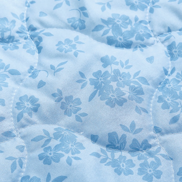 中綿入りふっくら防水敷パッド シングル